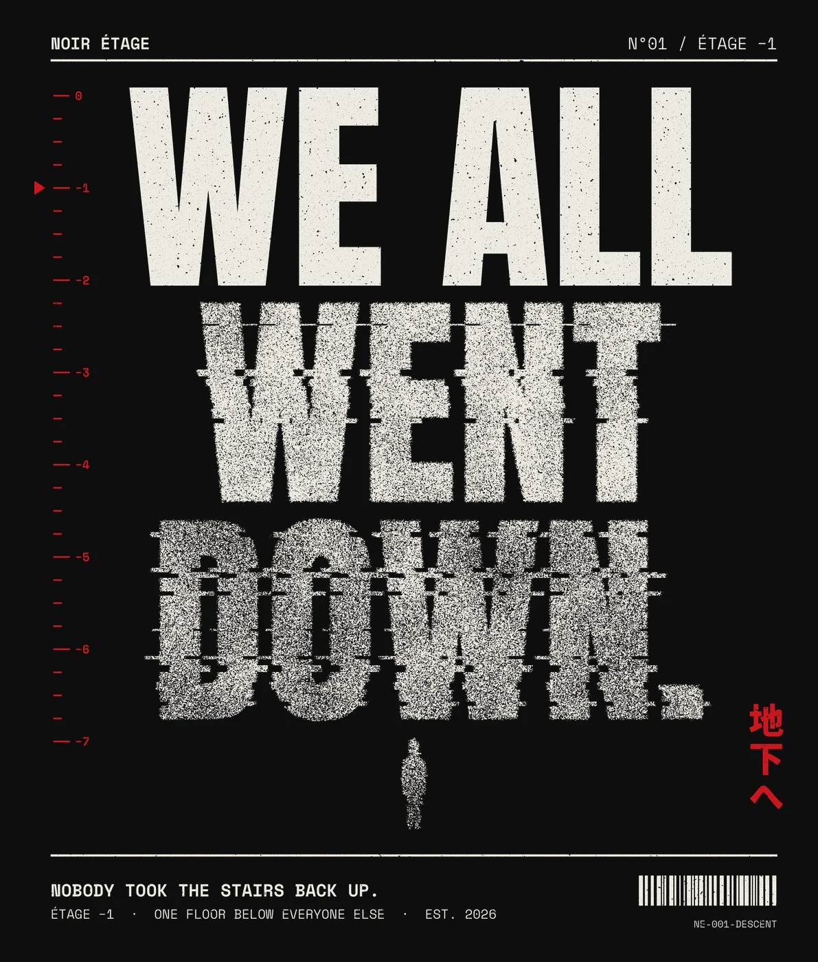WE ALL WENT DOWN HOODIE – Motiv