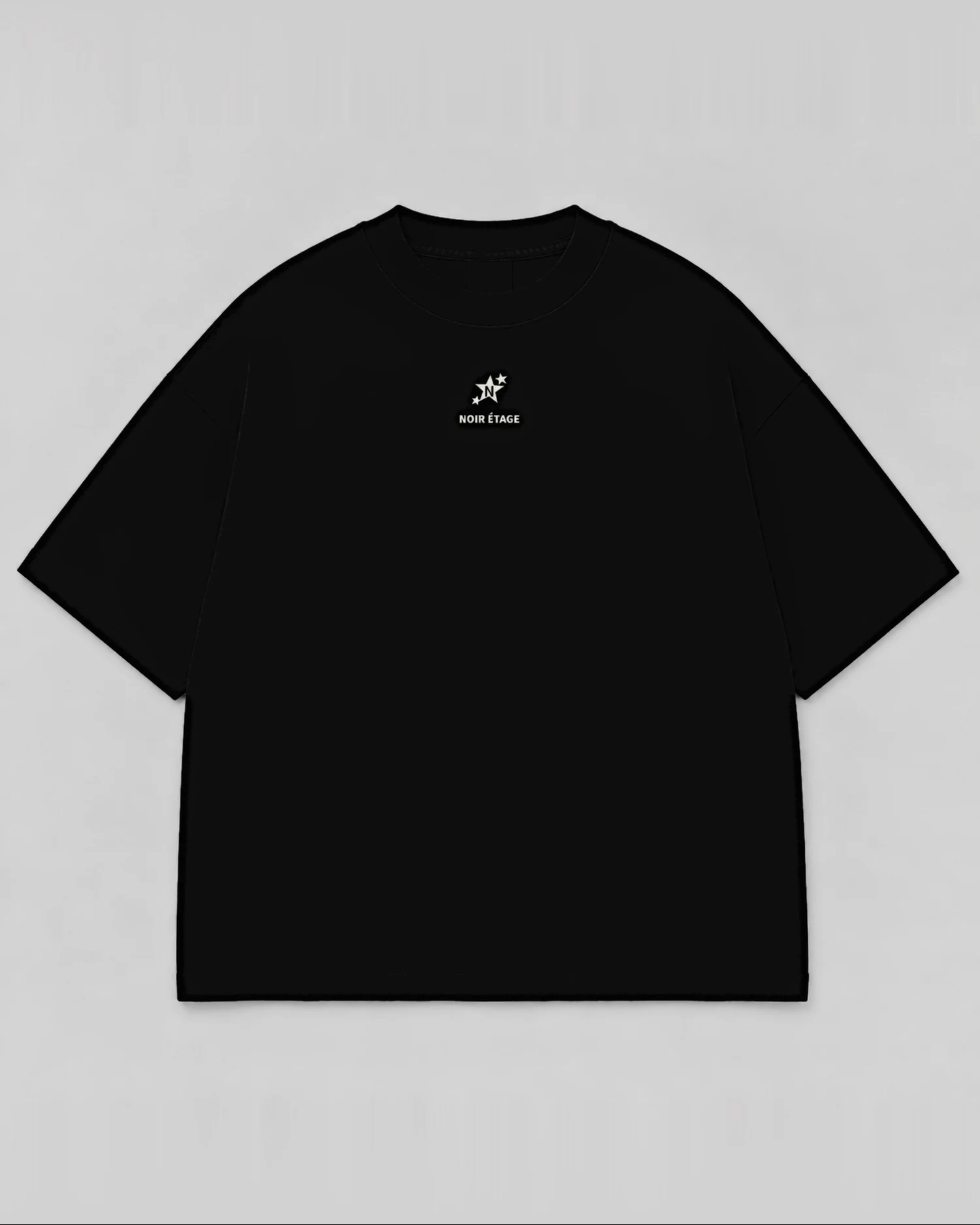 SILENCE T-SHIRT - BLACK – Vorderseite