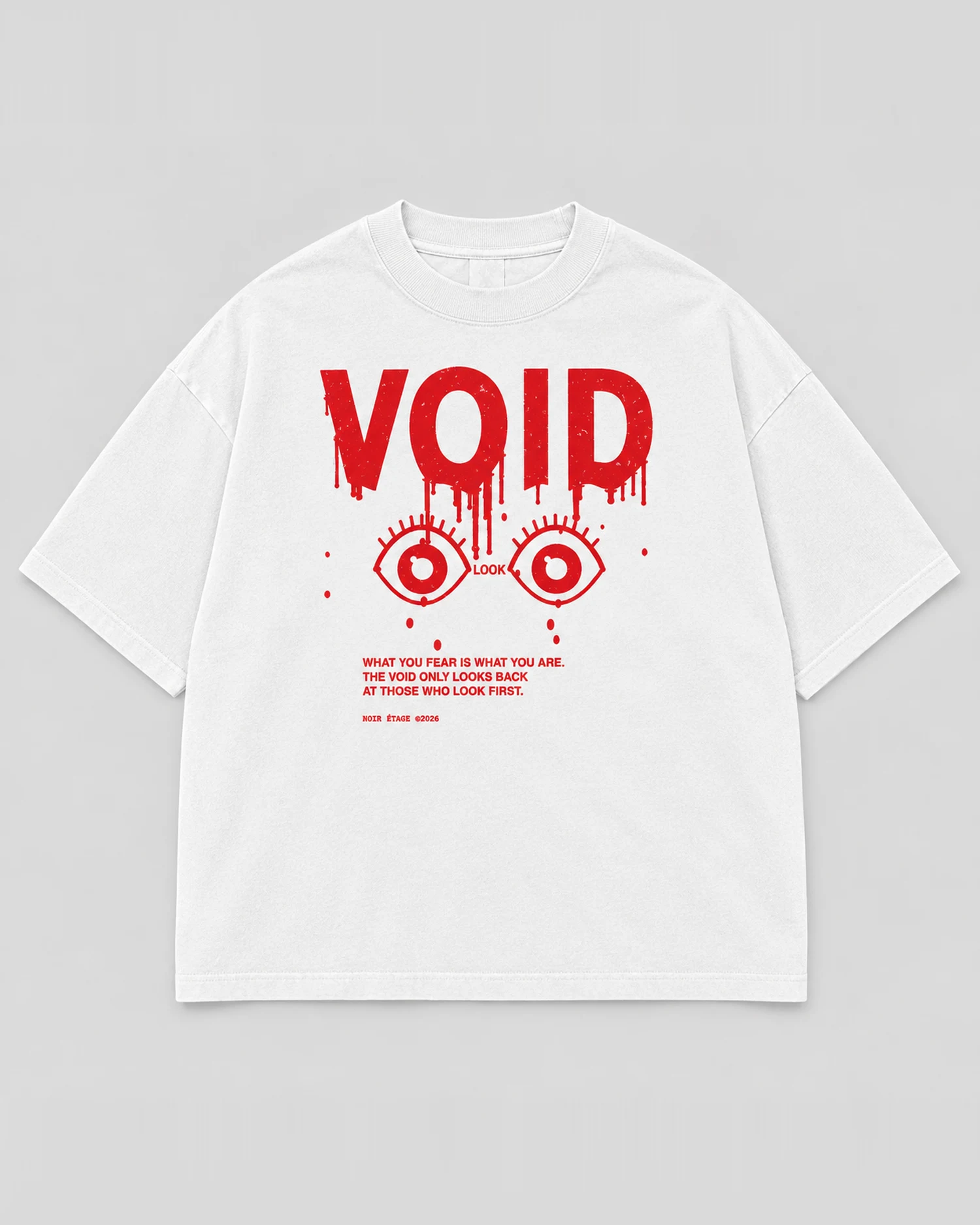 VOID T-SHIRT - WHITE